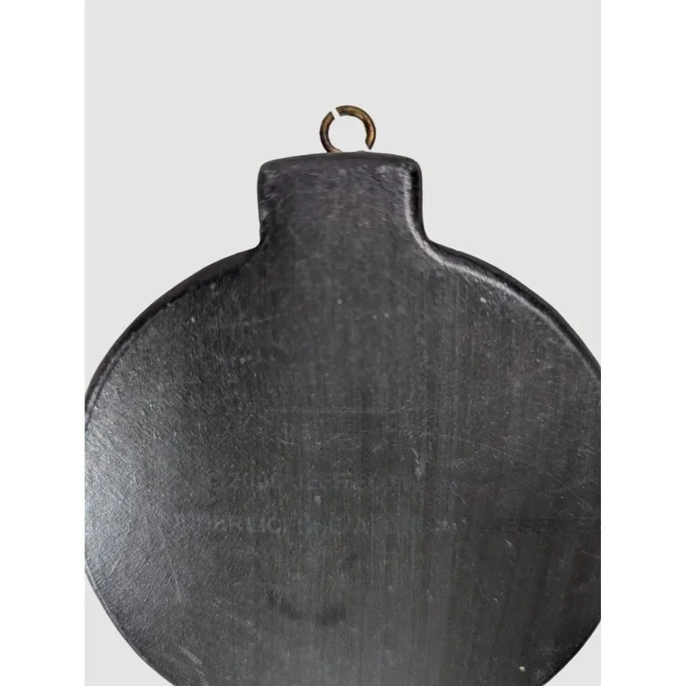 Ohio Wholesale 2006 Jeff Foxworthy Ornament 3.5 x 4-inch Black Wood Fishing